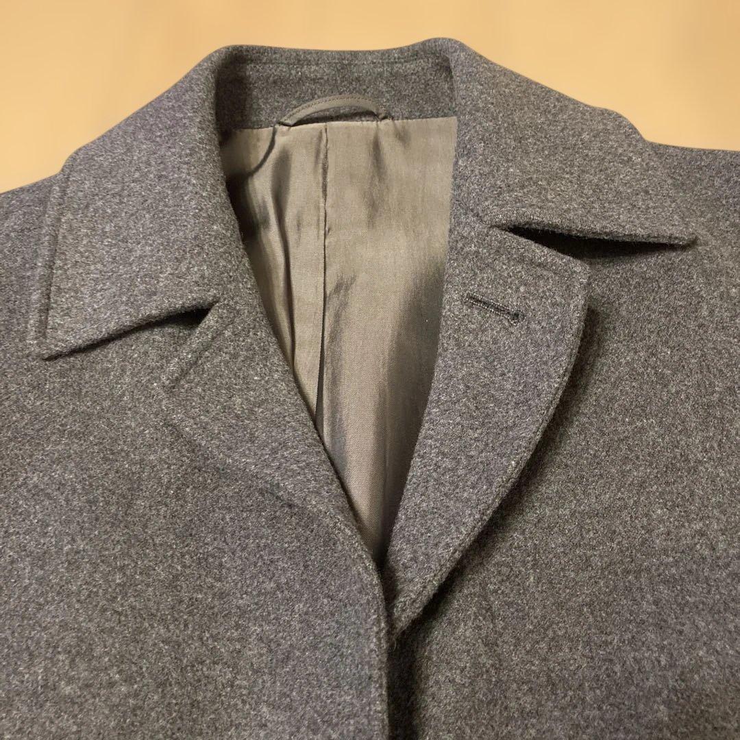 【値下げしました】【美品】ユニバーサルランゲージ ウールチェスターコート
