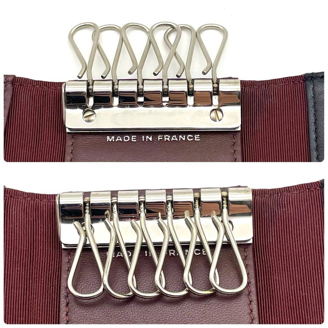 CHANEL シャネル ６連 キーケース マトラッセ カードポケット付き