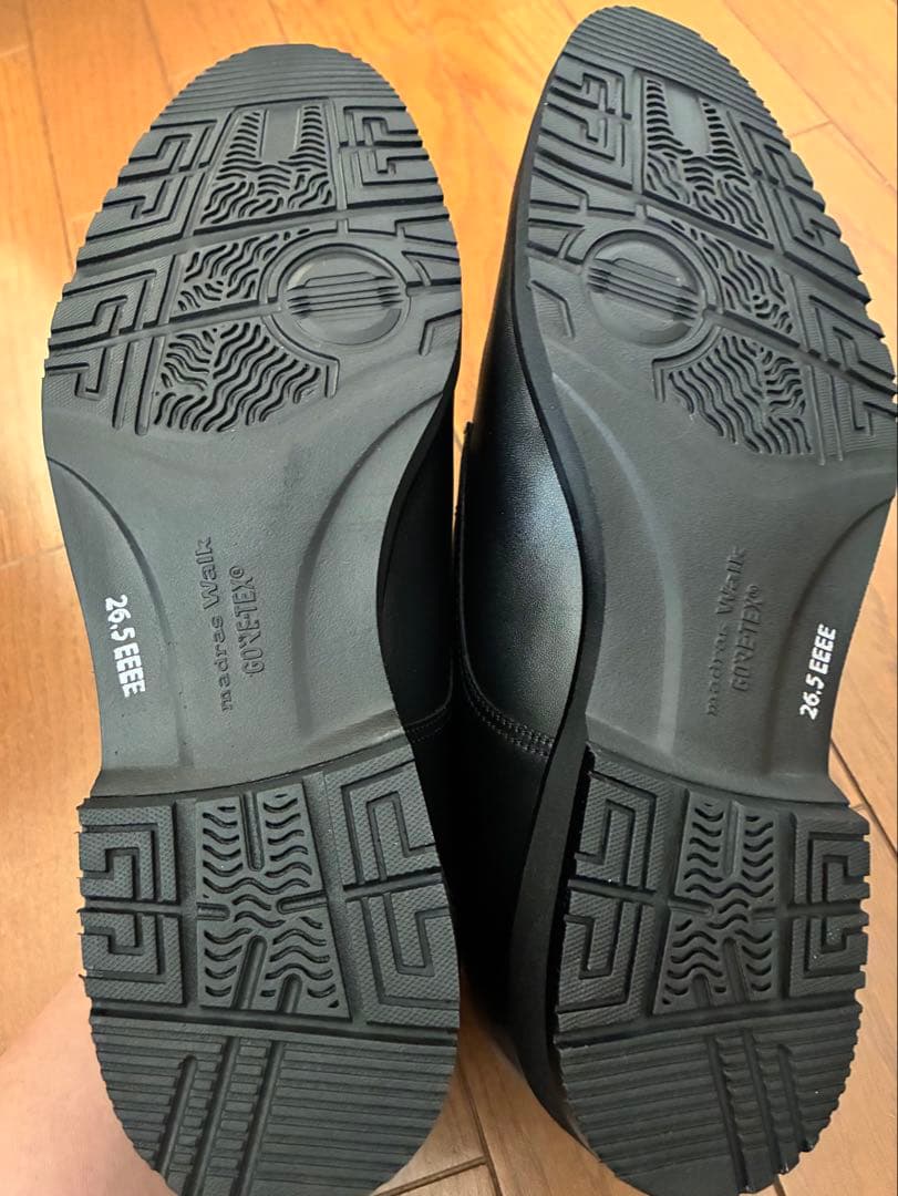 madras Walkメンズ MW8001ビジネスシューズ 防水 ゴアテックス