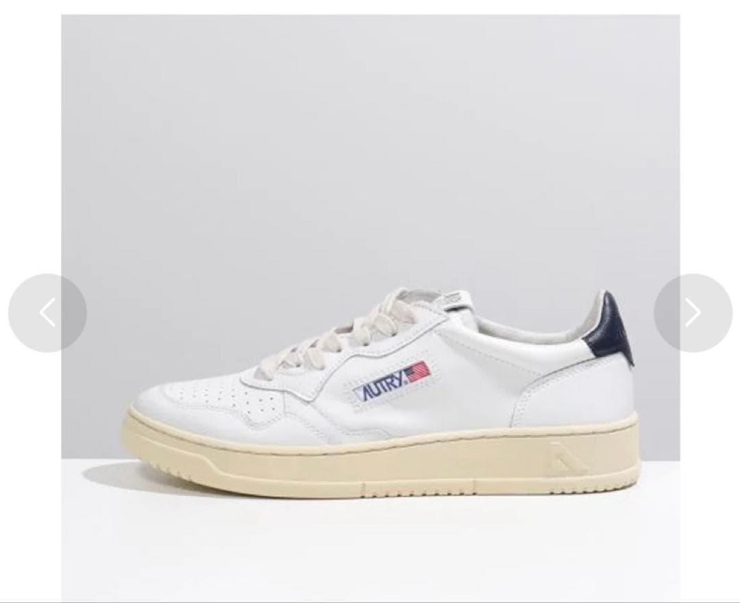 最終値下_AUTRY MEDALIST スニーカー ホワイト/ネイビー