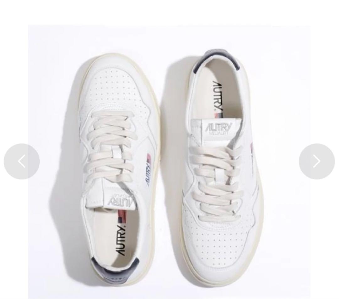 最終値下_AUTRY MEDALIST スニーカー ホワイト/ネイビー