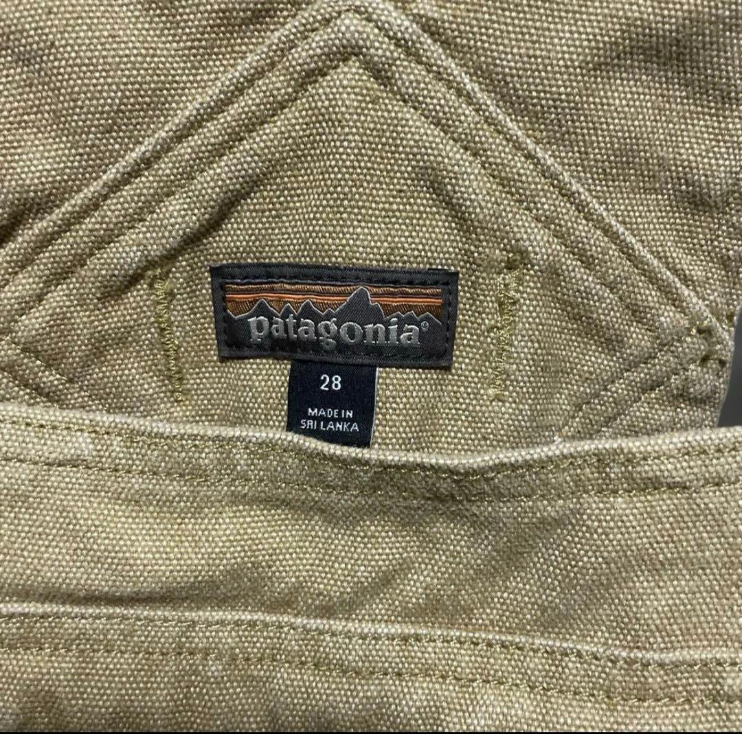 パタゴニア　アイアンフォージ　ヘンプキャンバス　ダブルニーパンツ　サイズ28