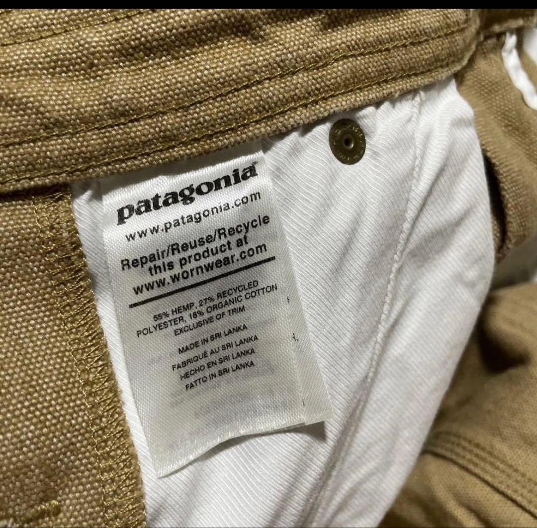 パタゴニア　アイアンフォージ　ヘンプキャンバス　ダブルニーパンツ　サイズ28