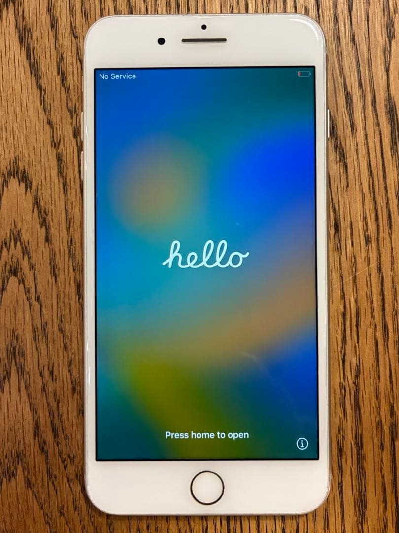 値下げ不可 iPhone 8 Plus シルバー本体のみ
