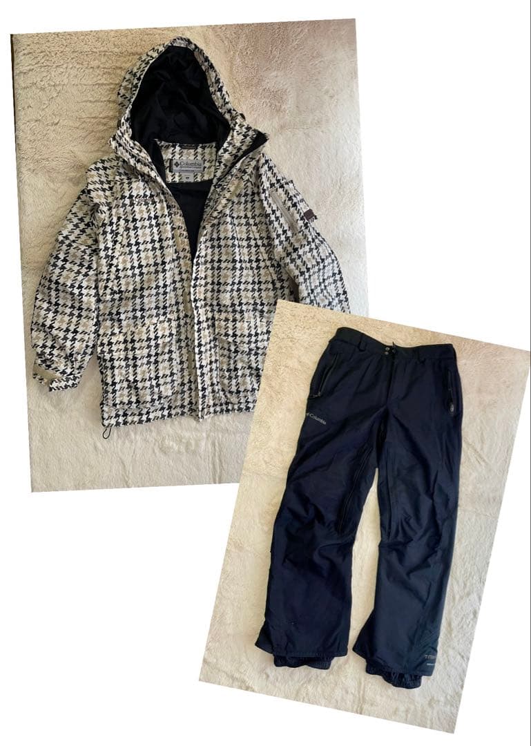 Columbia コロンビア スノーウェア 上下 メンズᏞ スノボ