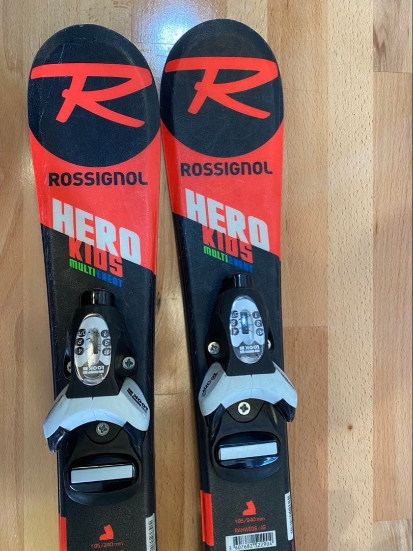 キッズ スキー Rossignol Hero KIDS 70cm ビンディング