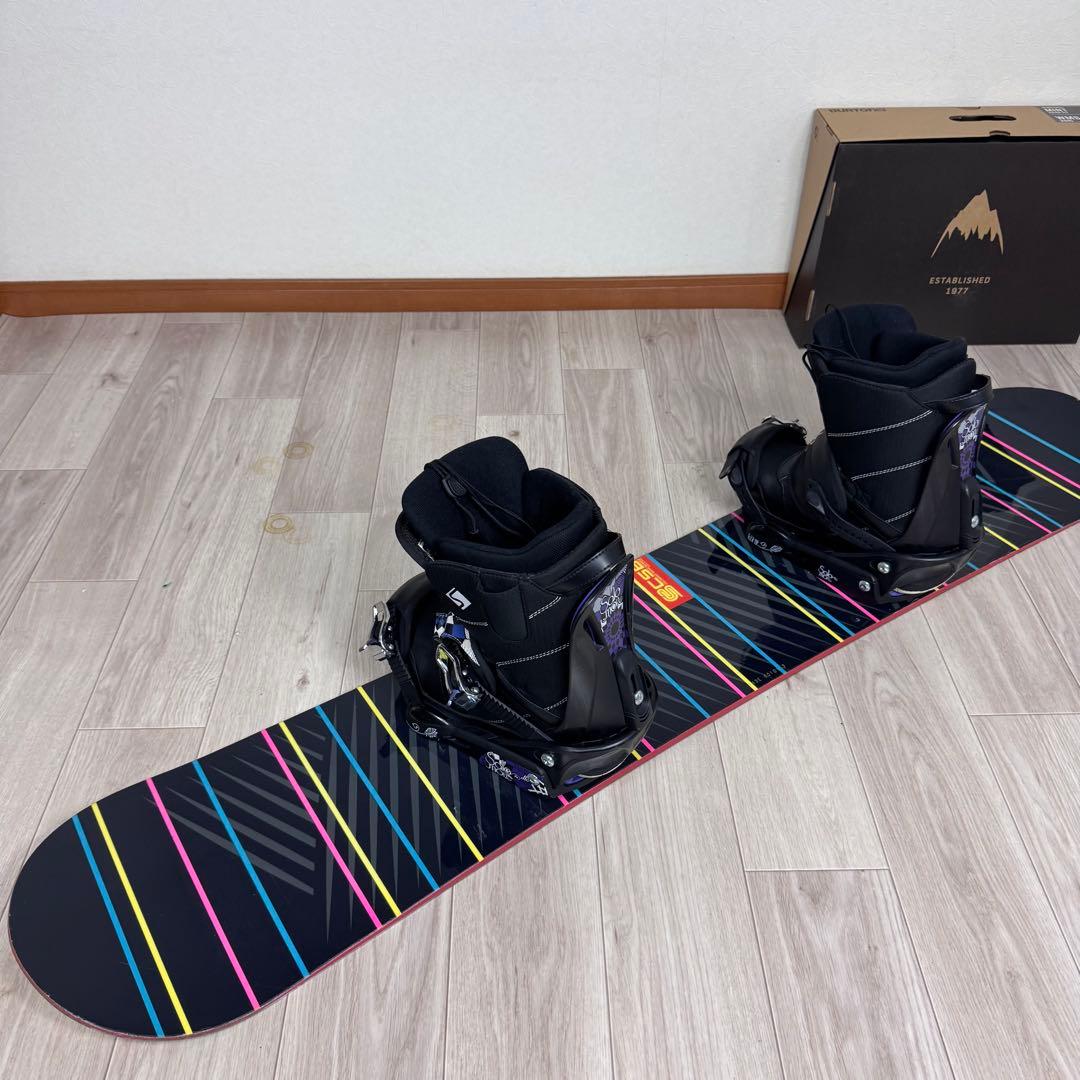 専用CSB スノーボード 143cm レディースセット