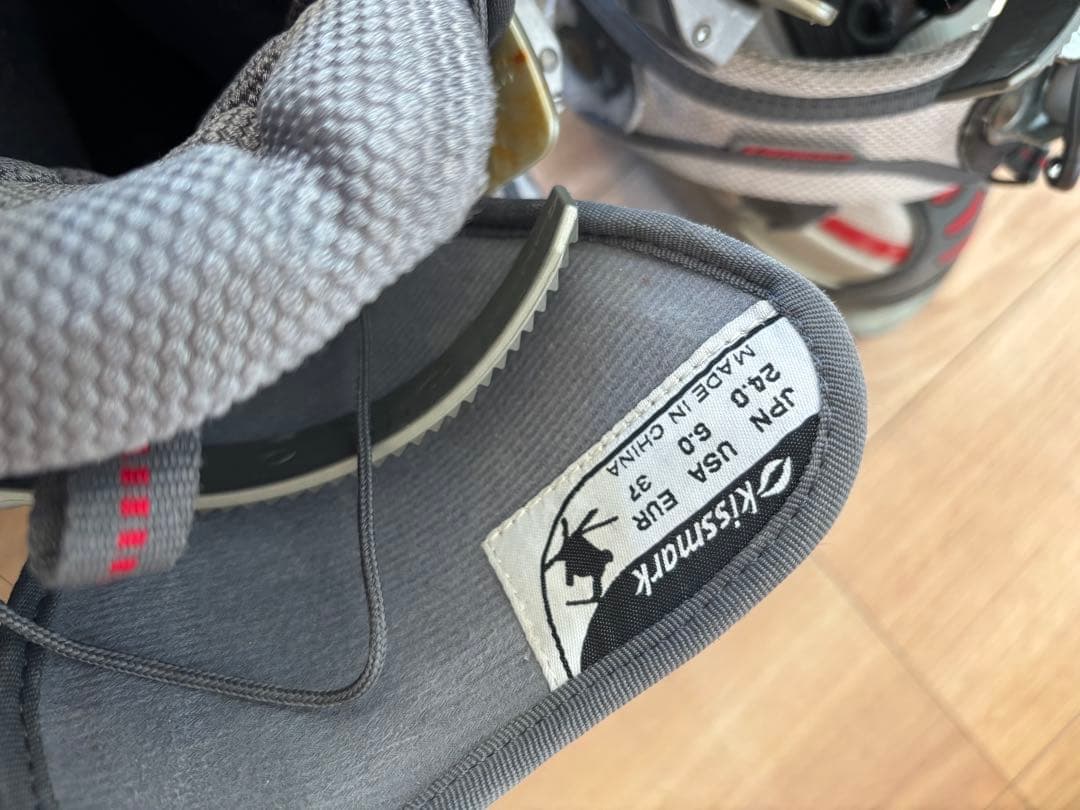 あんこさん専用Kissmark 子ども用スキーブーツ 23cmから24セcm