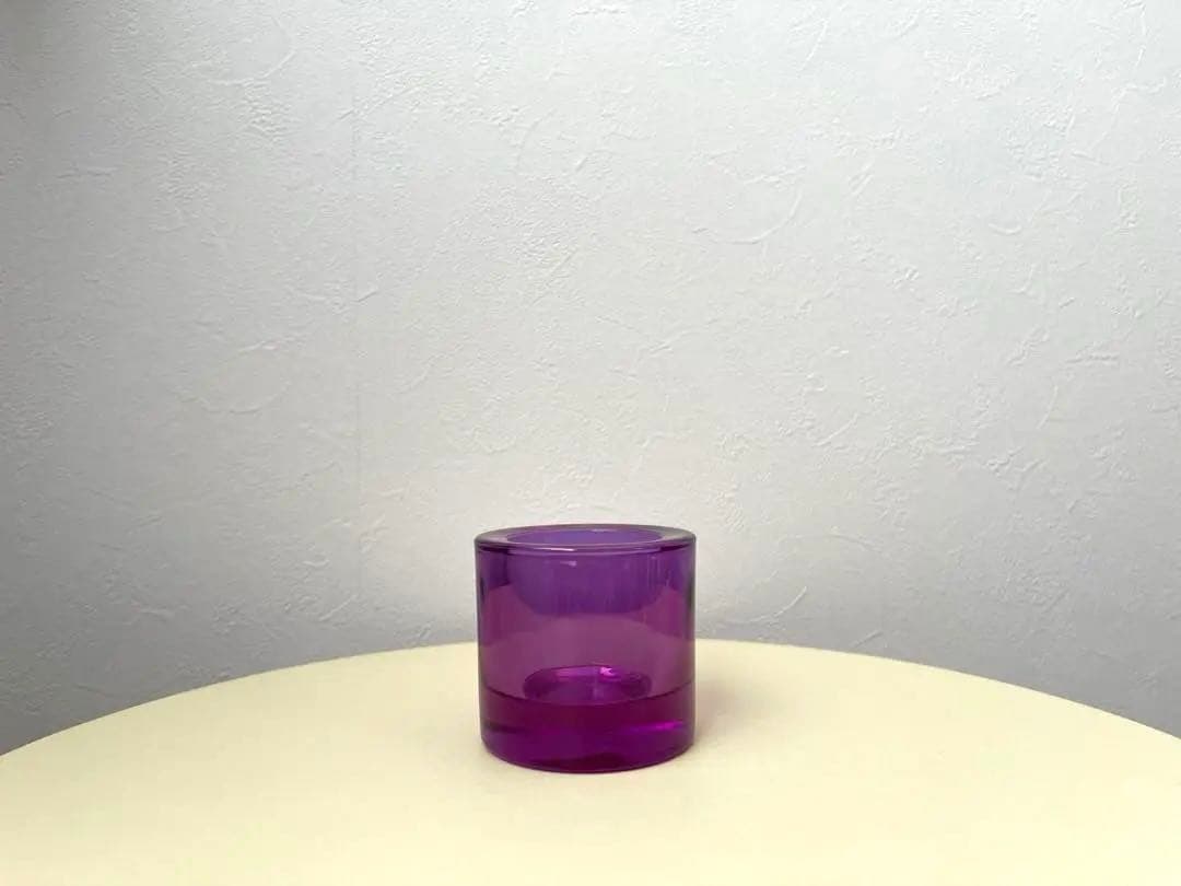 イッタラ　kivi キャンドルホルダー　アメジスト　 scope