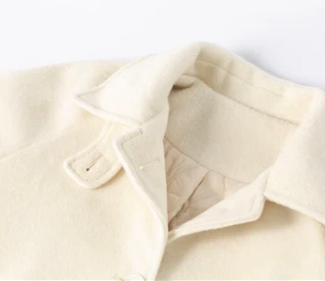 ジャケット・アウター muguet romantic milky midi coat