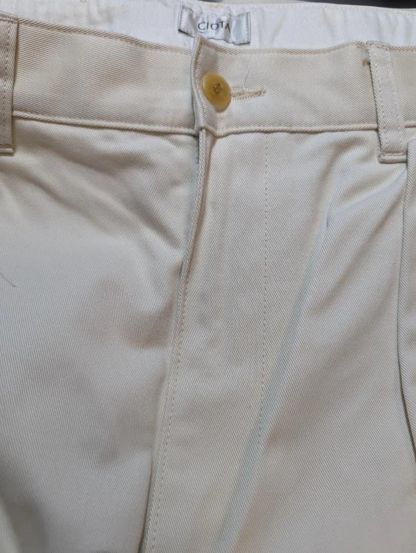 【新品未使用品】CIOTA 2Tuck Chino Cloth Pants 白