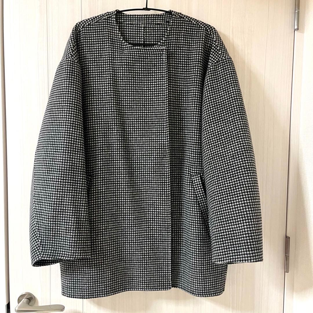 【SLOBE IENA】HAMILTON ダブルフェイスウールショートコート