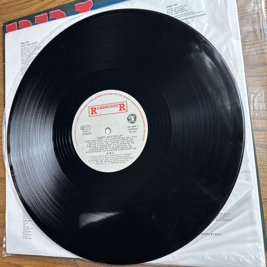 【超希少】D.R.I. 『Dirty Rotten LP』