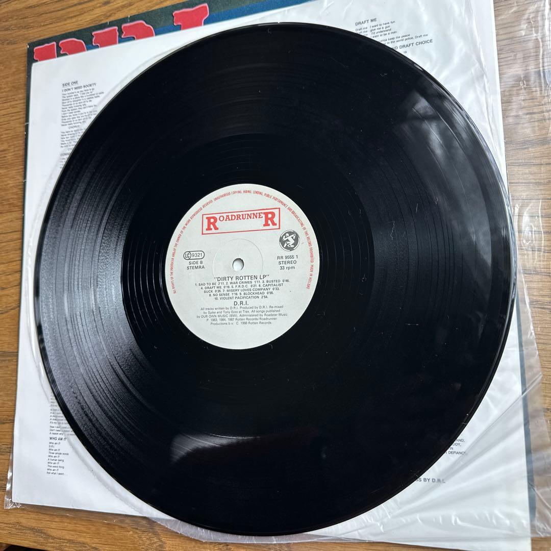 【超希少】D.R.I. 『Dirty Rotten LP』