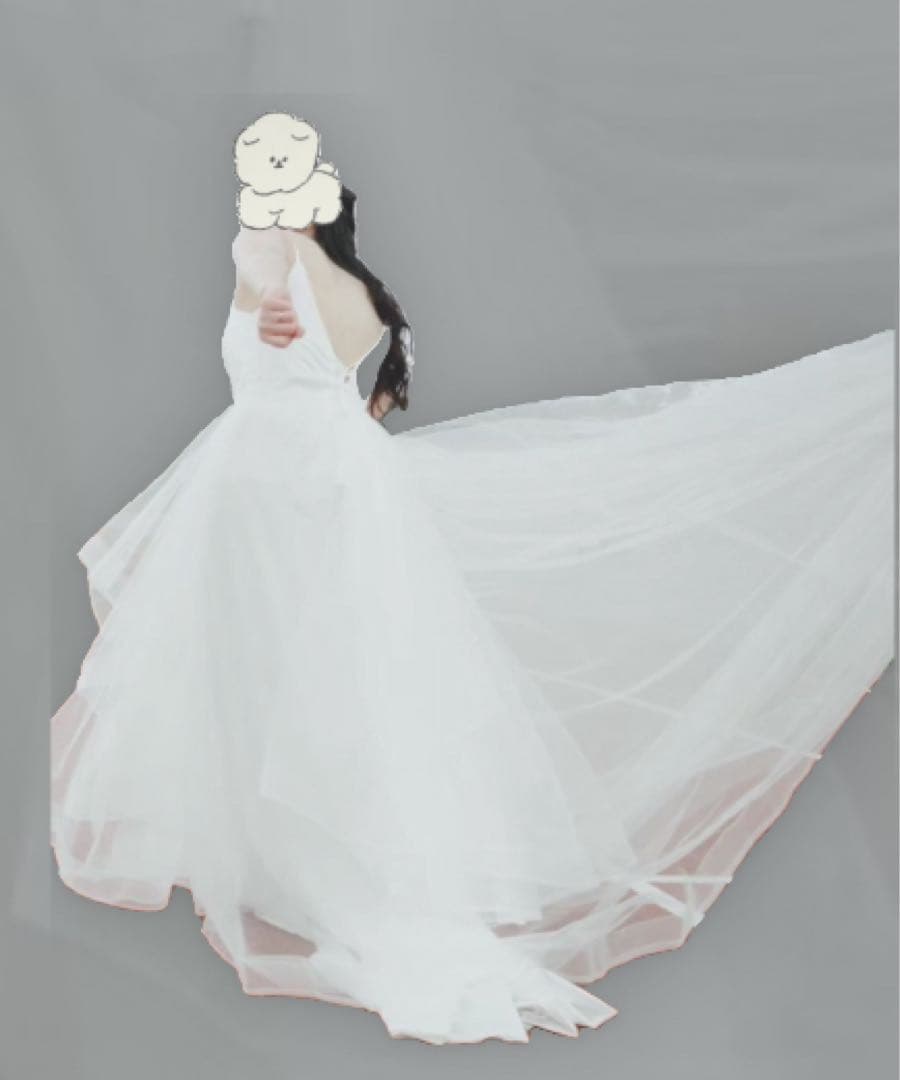 ホワイトウェディングドレス(りんごさん専用)