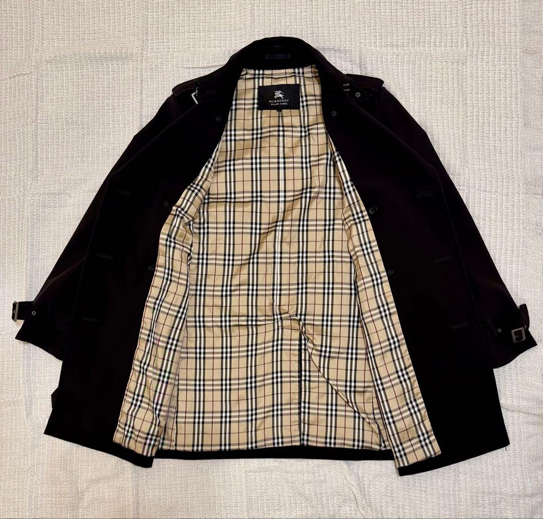 未使用級 極美品 バーバリートレンチコート ノバチェック