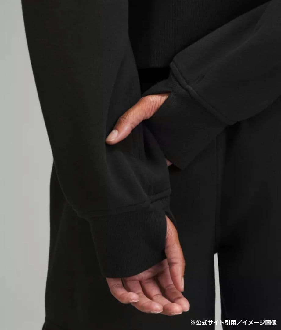 新品　ルルレモン　Scuba　オーバーサイズ　ファネルネック　ハーフジップ