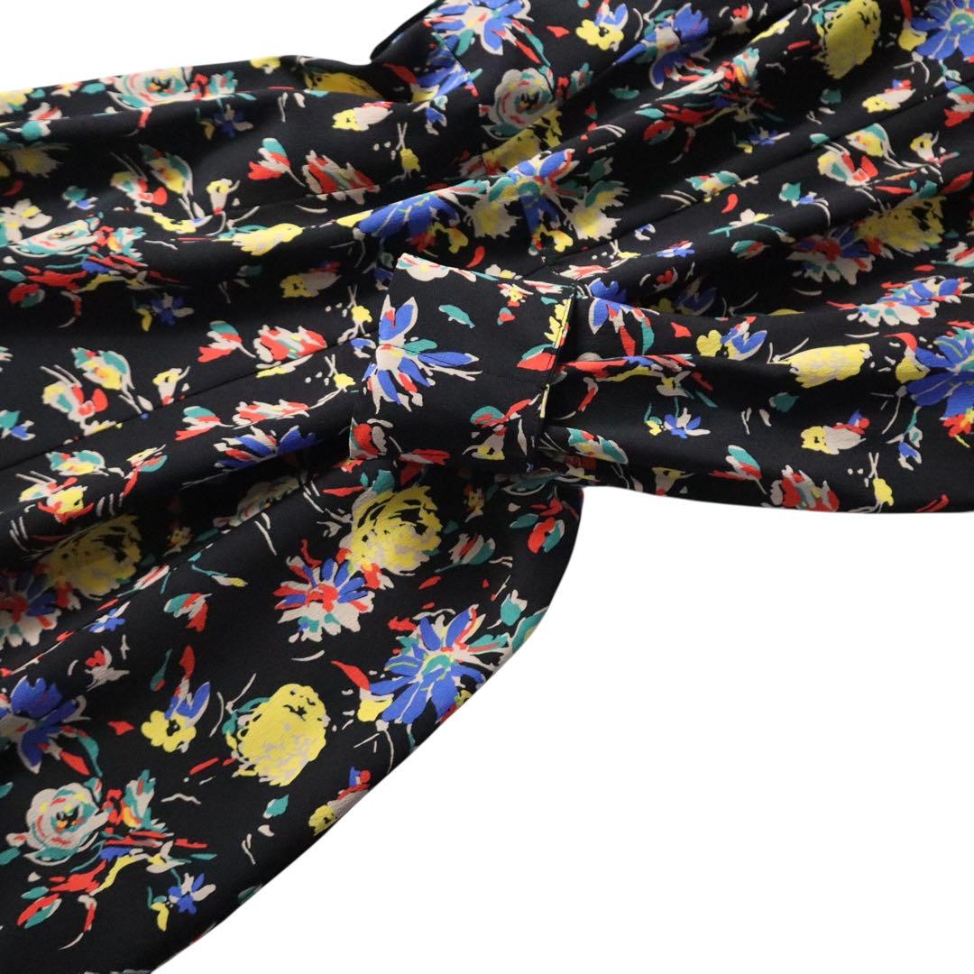 新品同様❗️ETRO エトロ 美しいフローラルフラワー柄　シルクロングワンピース