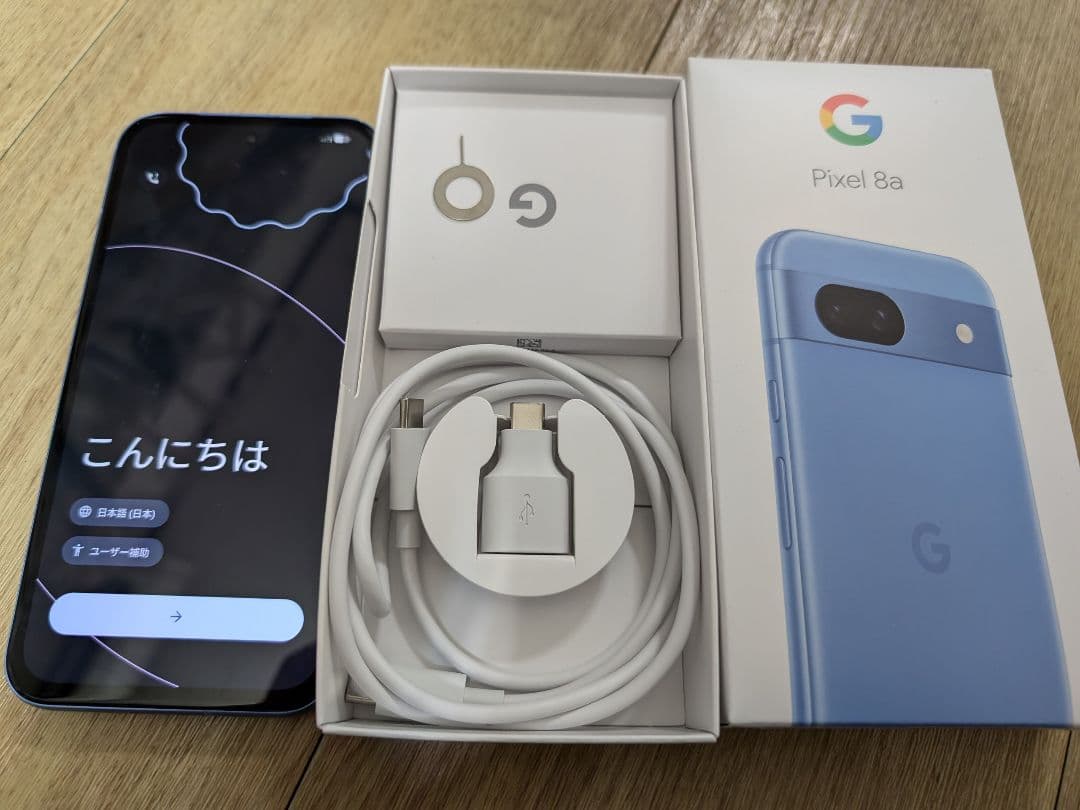 Google Pixel 8a本体 ブルー