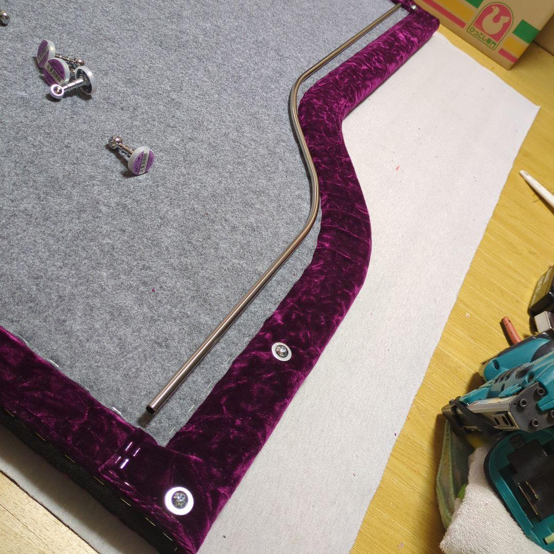 【SR7】ハイルーフ棚（曲線タイプ）【チンチラワインパープル】