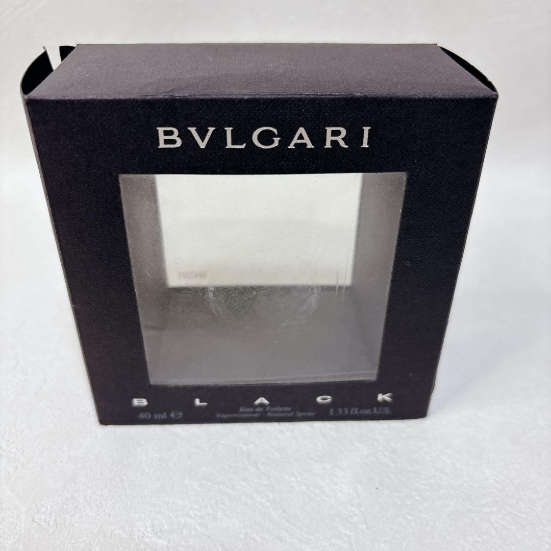 【廃盤・箱付】BVLGARI ブラック EDT 40ml 残量9割
