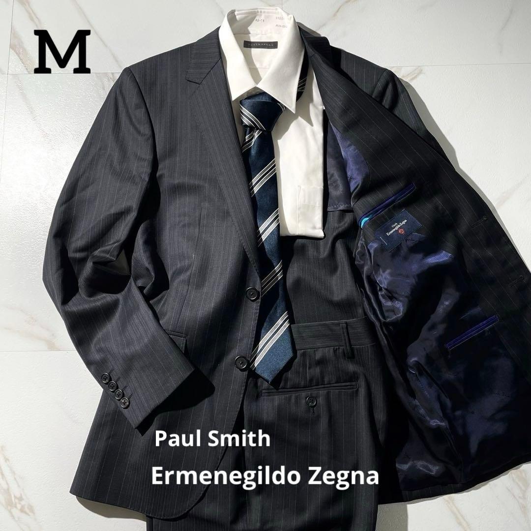 極美品★ポールスミス& エルメネジルドゼニア スーツ セットアップ