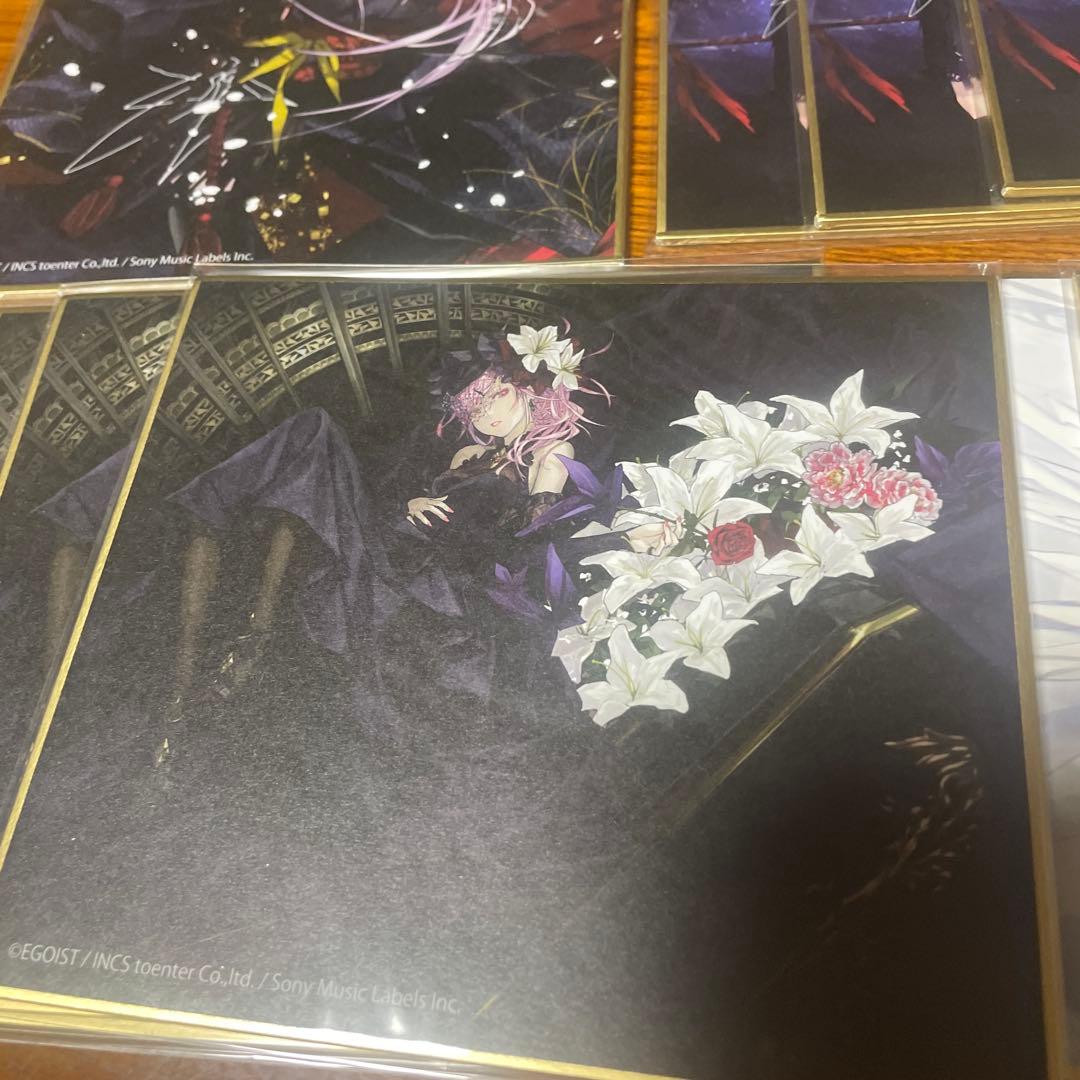 エゴイスト　ミニ色紙14枚　ポップソケッツ2個　DMMスクラッチ