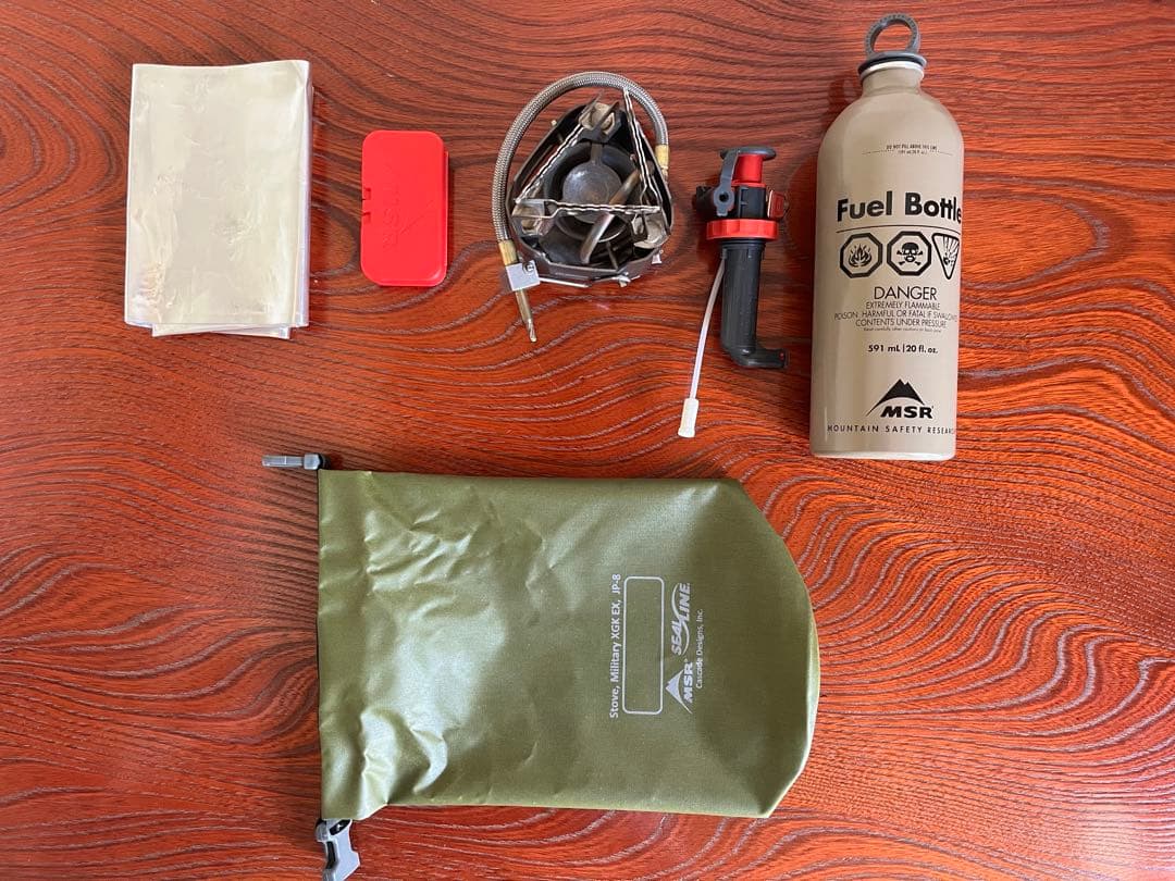 MSR XGK EX ストーブ　バーナー　 ミリタリー米軍仕様　　軍幕