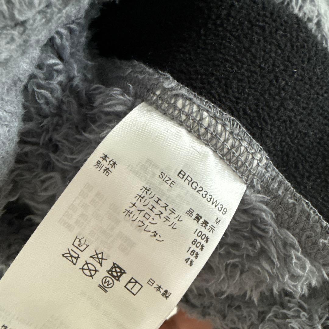 BRIEFING フリースジャケット グレー