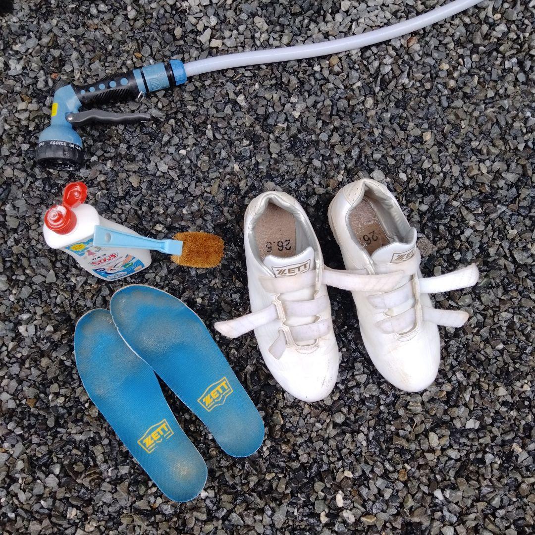 ZETT BSR2207WMB-1111野球スパイク 埋込みスパイク26.5cm