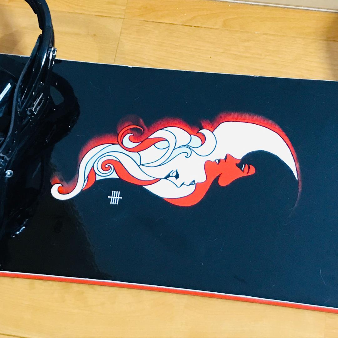 スノーボードセット　burton　ATLANTIS 　HEAD　FLUX