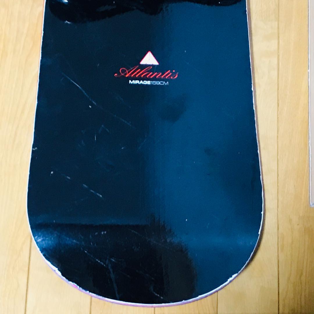 スノーボードセット　burton　ATLANTIS 　HEAD　FLUX