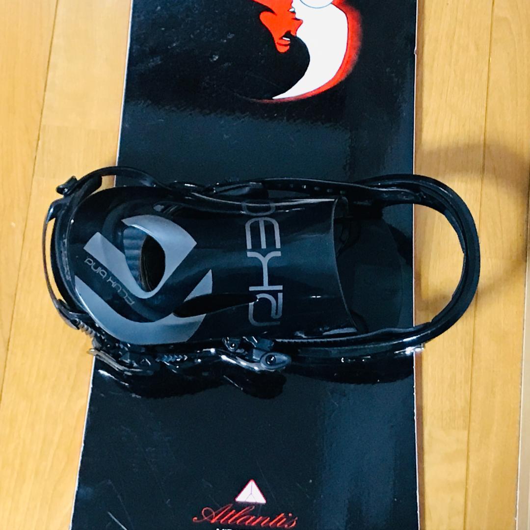スノーボードセット　burton　ATLANTIS 　HEAD　FLUX