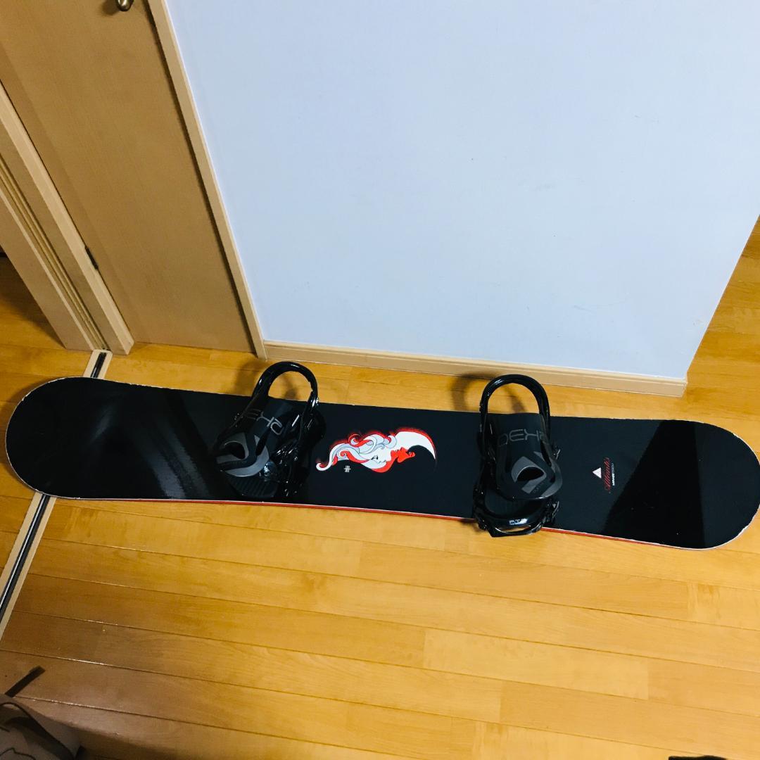 スノーボードセット　burton　ATLANTIS 　HEAD　FLUX