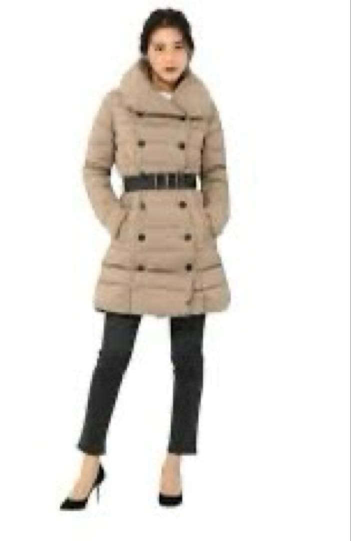 【美品】TATRAS タトラス　ベージュ ダウンコート　女優襟　アウター