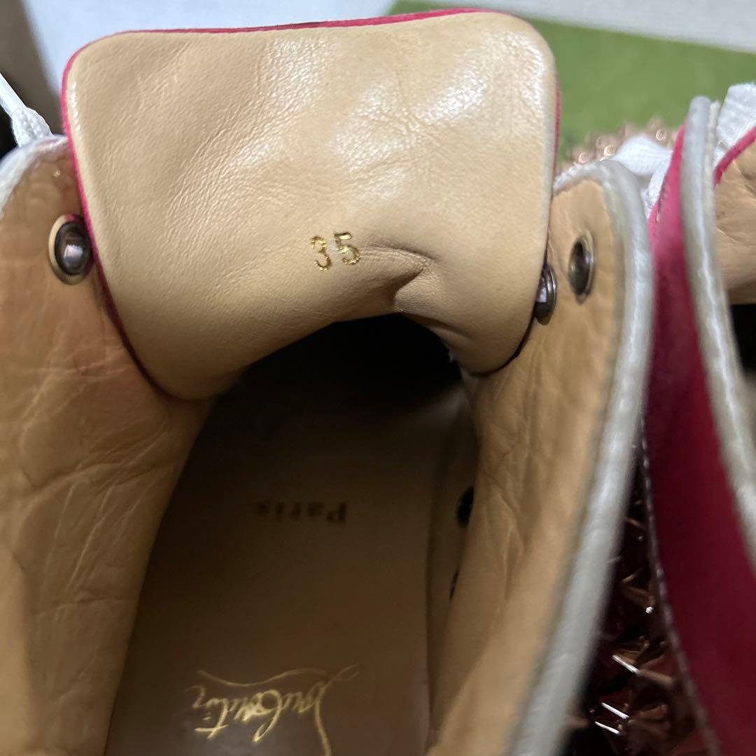 クリスチャンルブタンスニーカー