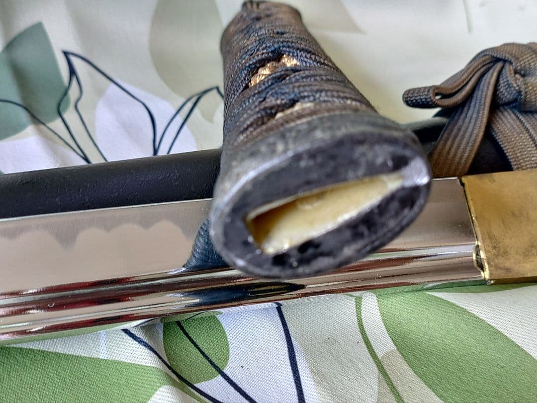 模造刀　模擬刀　居合刀　脇差　鍔がステキ