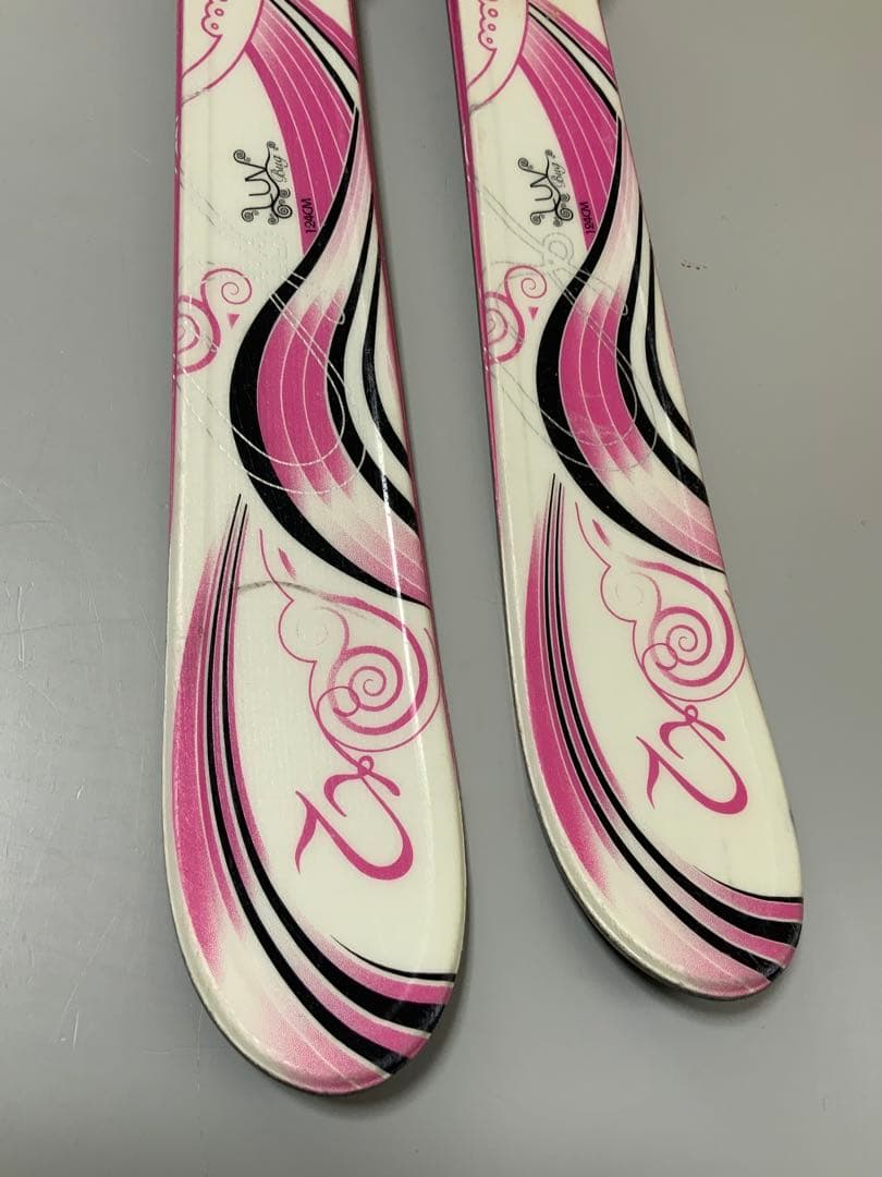 ジュニアスキー　4点セット　K2（ケーツー）板124cm／ブーツ23cm