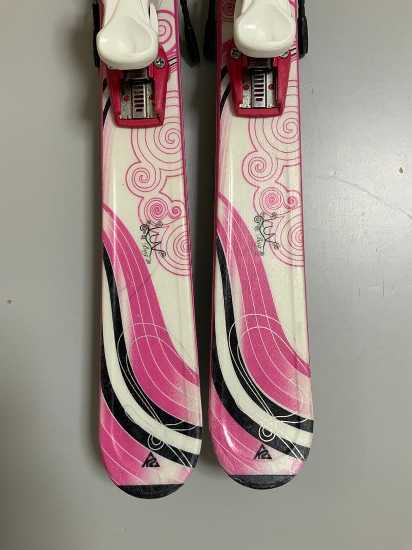 ジュニアスキー　4点セット　K2（ケーツー）板124cm／ブーツ23cm
