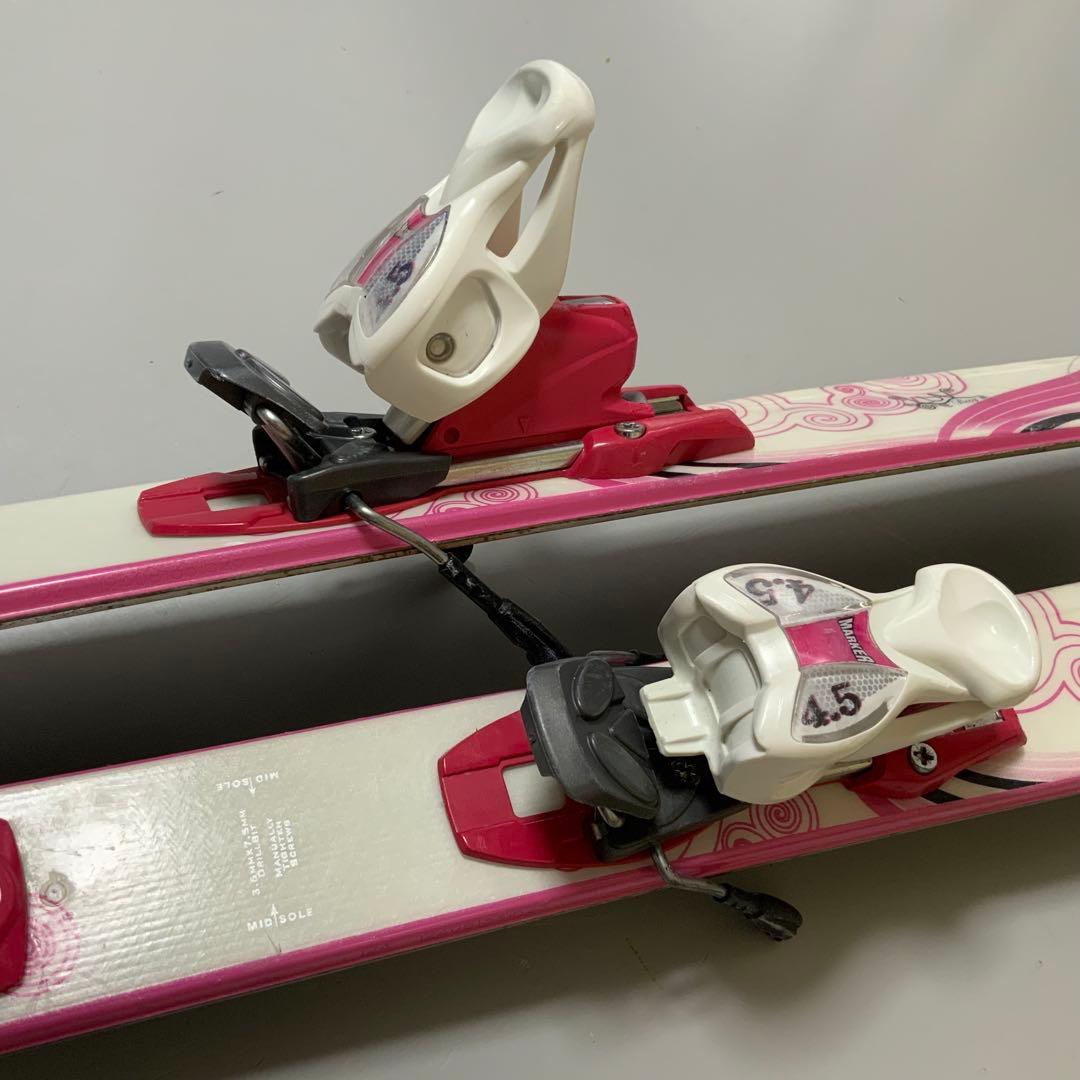 ジュニアスキー　4点セット　K2（ケーツー）板124cm／ブーツ23cm