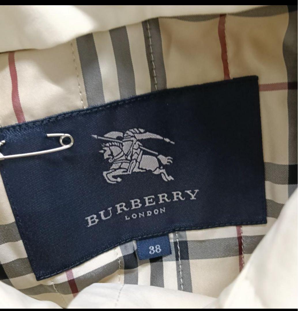 BURBERRY 裏地ノバチェック スプリングコート　トレンチコート