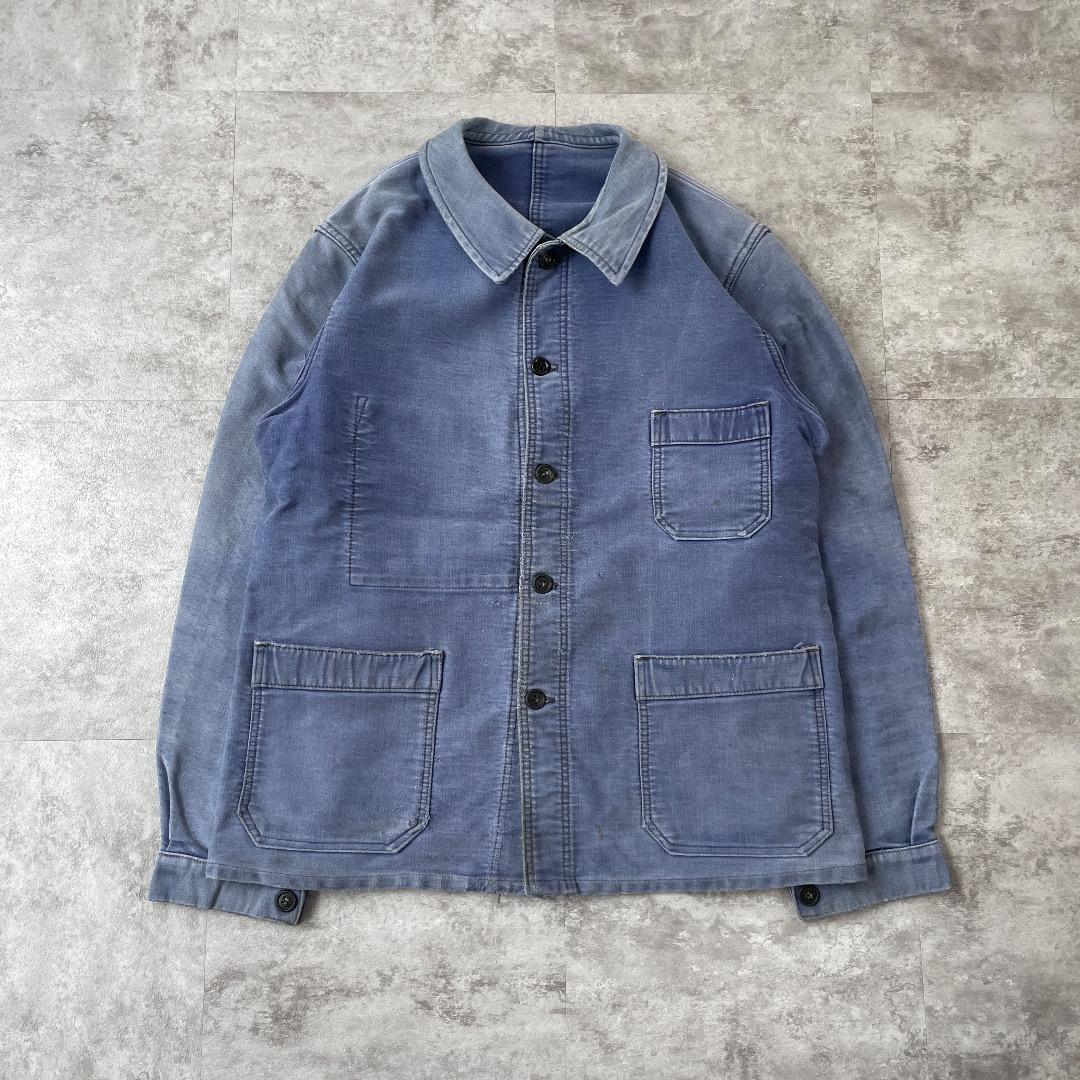 50-60s Claudius Lafond モールスキン フレンチワーク