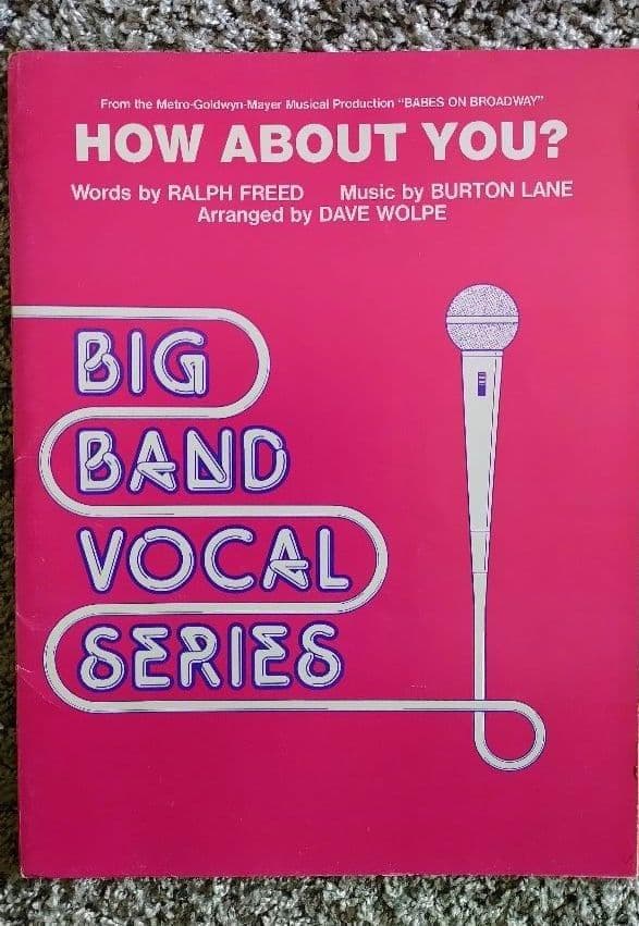 ボーカル　ビッグバンド譜面：HOW ABOUT YOU?