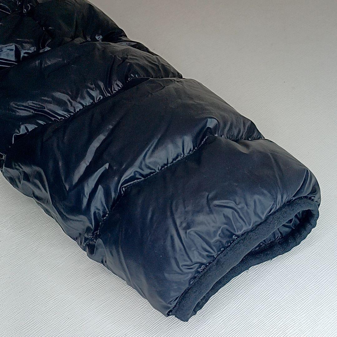 【ダウン80%★XL】adidas アディダス　ダウン　ベンチコート　ブラック