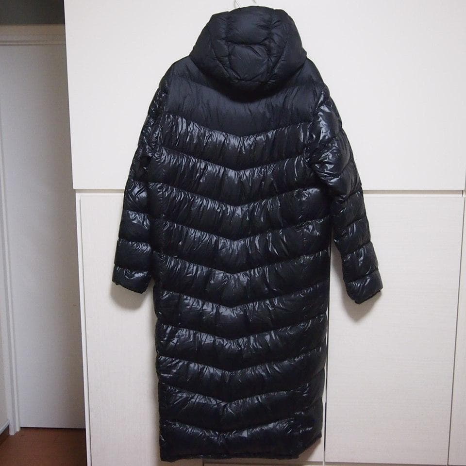 【ダウン80%★XL】adidas アディダス　ダウン　ベンチコート　ブラック