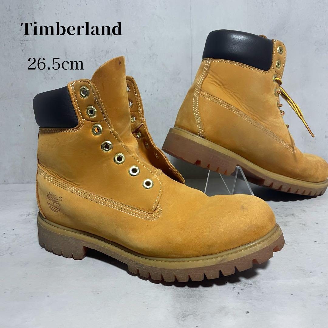 訳あり　Timberland ティンバーランド イエローブーツ　26.5cm