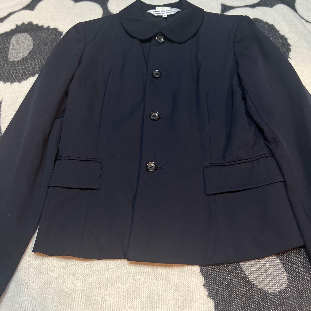 美品！ コムデギャルソン、丸襟テーラードジャケット Sサイズ