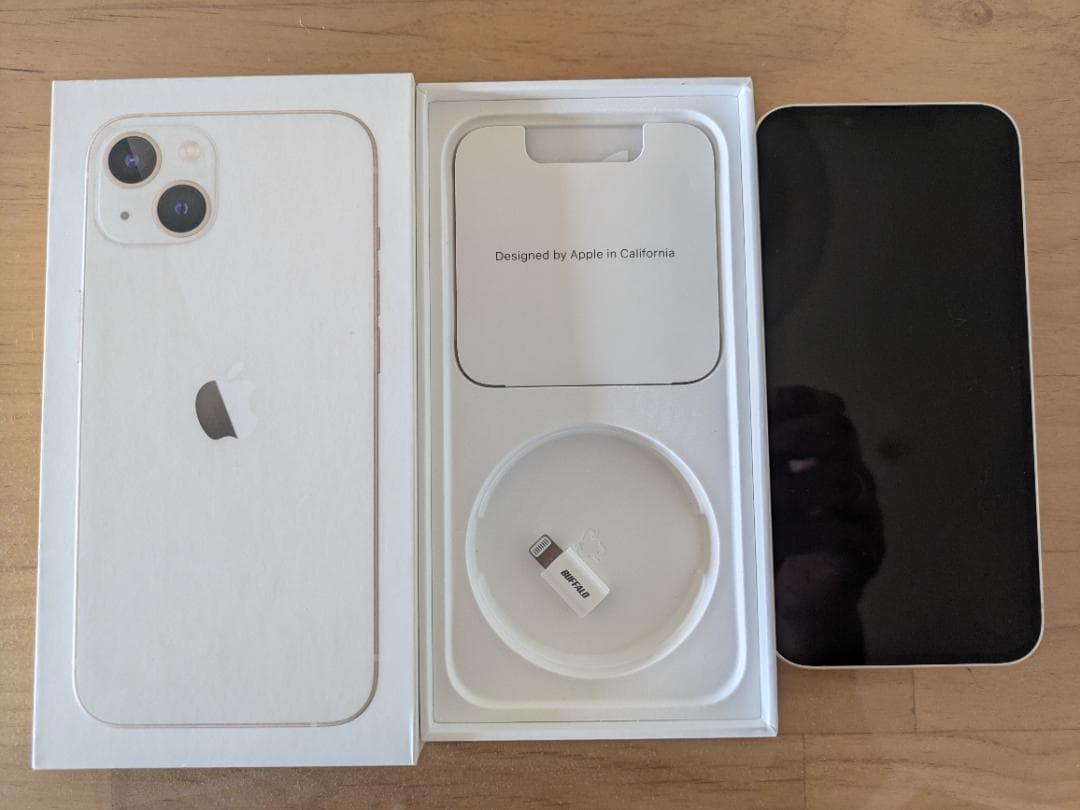 Apple iPhone 13 ホワイト 本体のみ 箱・シールあり