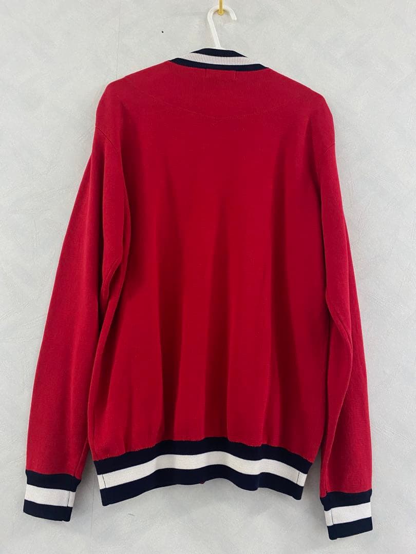 美品 23区GOLF フルジップ コットン ニット セーター M メンズ ゴルフ