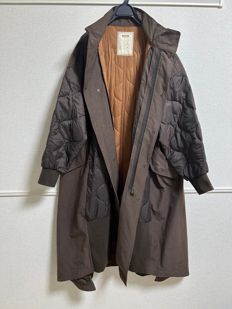最終値下げ‼︎ esinta/エシンタ切替マキシミリタリーコート